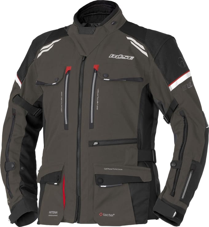 Büse Highland III waterdichte motorfiets textieljas -