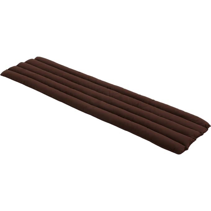 HAY Palissade Soft Gewatteerd kussen voor chaise longue - iron red