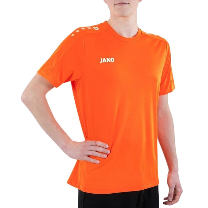 JAKO T-shirt One fluo oranje kindermaten 6100k-350