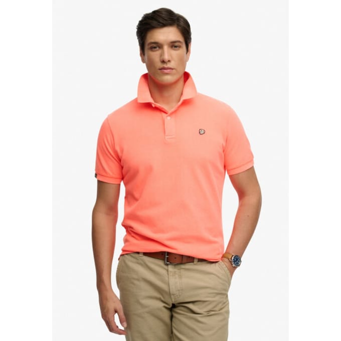 Superdry Vintage Destroy Polo Heren - Maat M