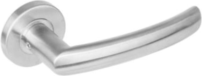 IVANA DEURKRUK RVS BLOK OP ROZET 53X8MM 55268