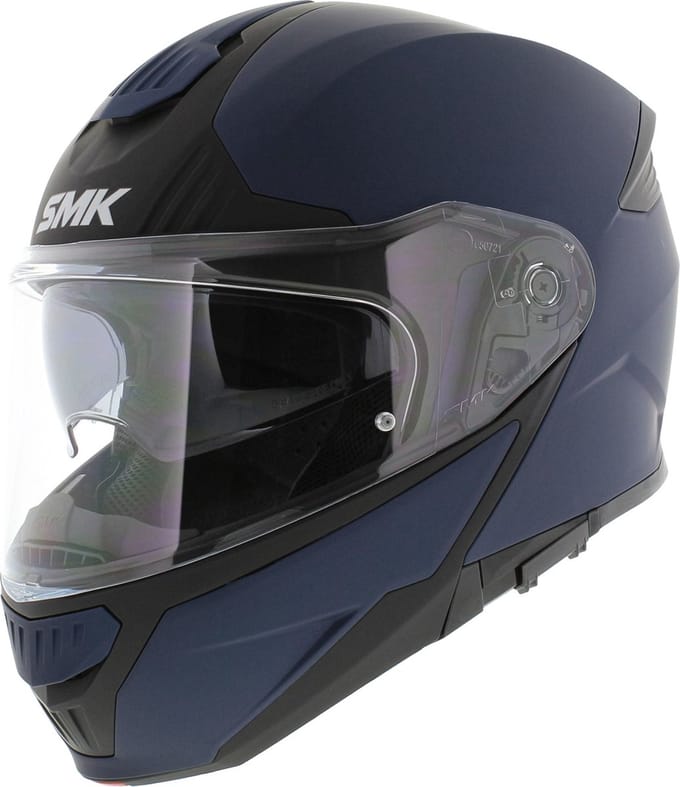 SMK Gullwing Mat Yamaha Blauw Systeemhelm - Maat M - Helm