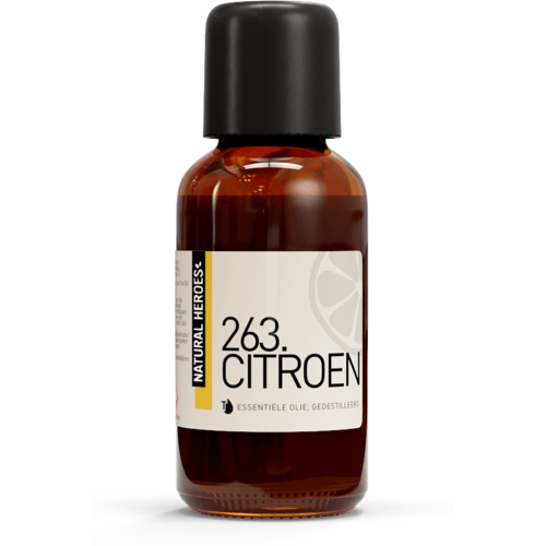 Natural Heroes - Citroen Etherische Olie (FCF-vrij, Gedestilleerd) 30 ml