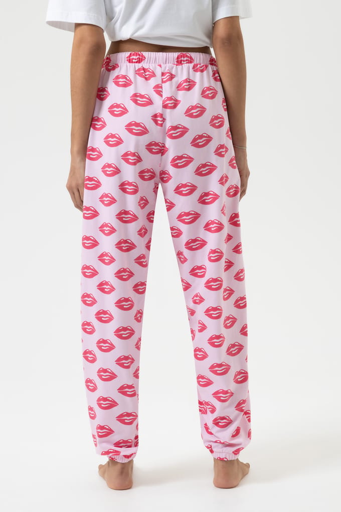 Enkellange broek Serie Juicy Kiss Soft Pink
