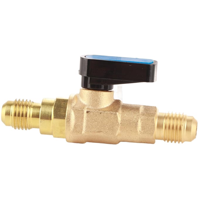 1 4SAE Airconditioning Koelkast Gereedschap Koelmiddel Regelklep Fitting Adapter Kogelkraan