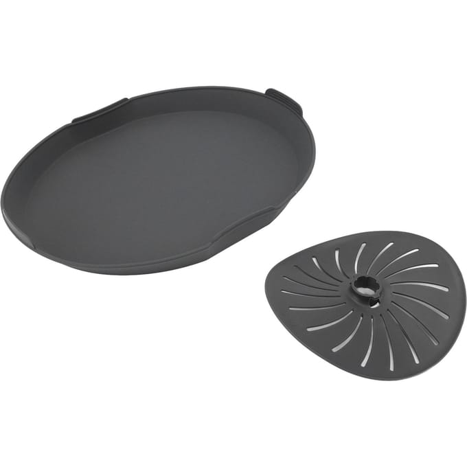Hittebestendige siliconen pan voedselprocessor mesbeschermer voor Vorwerk Thermomix TM5 black