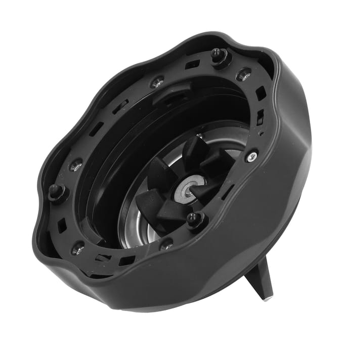 Unité de Lames Croisées Base de Lames de Blender Accessoire de Remplacement pour Extracteur de Jus Électrique 1200W black