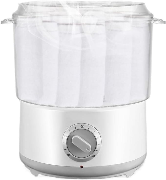 Handdoek Warmer - Stoomboot Heater - Snelle Verwarming - Snelle Stoomgeneratie - 500 ml - Wit