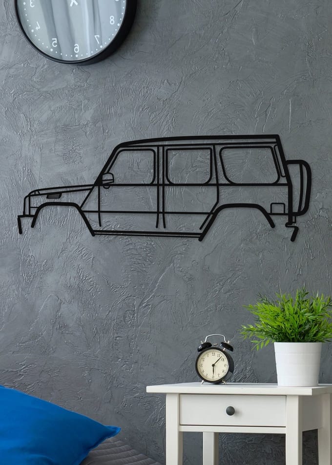 Wanddecoratie | Truck - L (20x60cm)