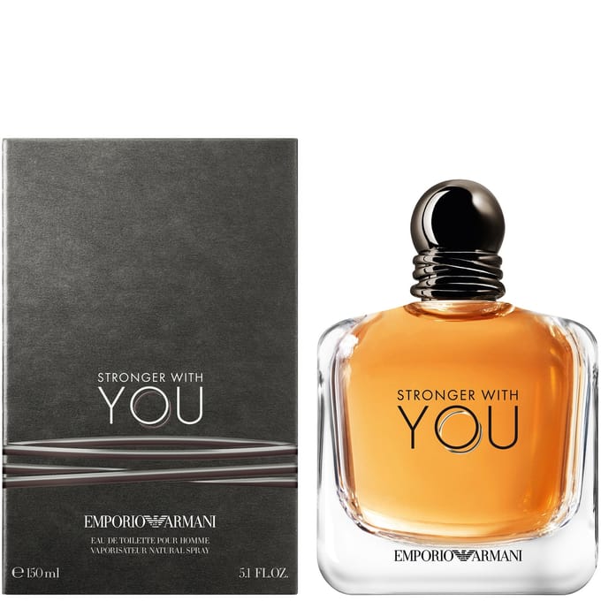 Armani Eau De Toilette Mannen Armani - Stronger With You Eau De Toilette Mannen  - 150 ML
