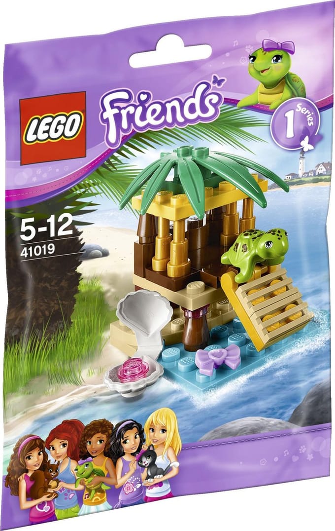 LEGO Friends Turtle's Little Oasis, Bouwpakket, 5 jaar, 33 stuk(s)