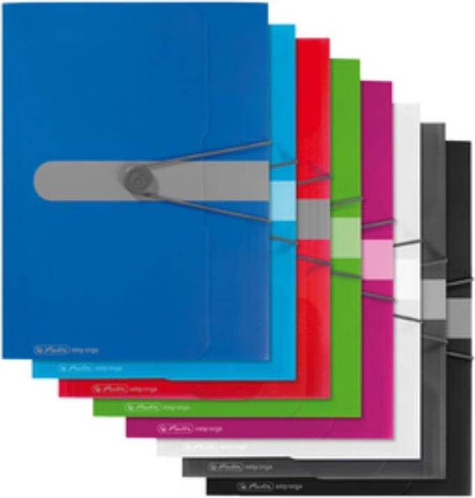 Herlitz map easy orga to go - A4 - PP-folie - bessen