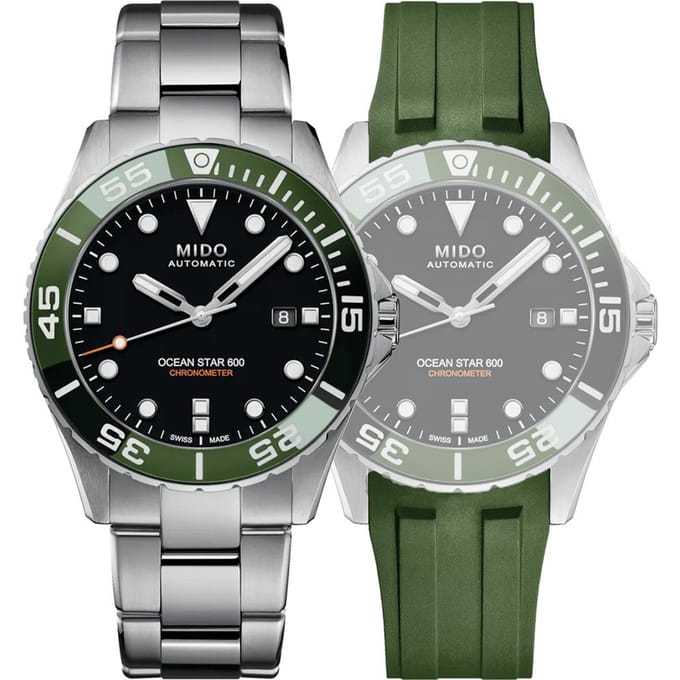 MIDO Ocean Star M0266081105101 Ocean Star 600 Chronometer Horloge