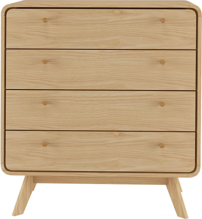 Cassie-Commode - 4-laden - Eikenlook