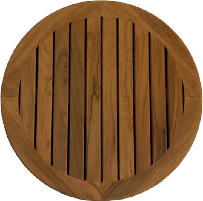 Allpa teakhouten Tafelblad Ø61cm