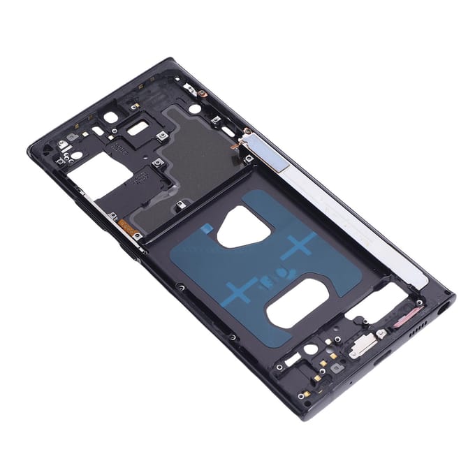 Middenframe Bezel Vervanging voor Galaxy Note 20 Ultra 5G Telefoonbehuizing Metalen Middenframe Bezel gray