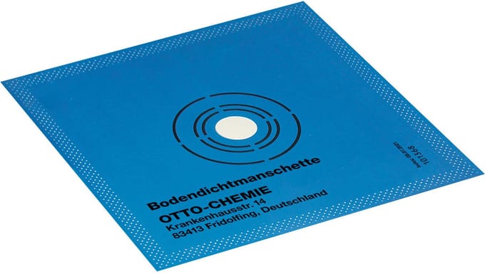 Ottoflex Vloerafdichtingmanchet - 1 stuk - elastisch - voor waterdichting bij douchegoten en vloer