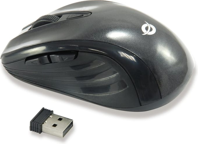 Conceptronic CLLM5BTRVWL muis Reizen Rechtshandig RF Draadloos Optisch 1600 DPI