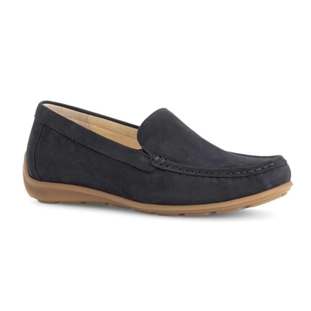 Gabor 62.440.46 Dames Instappers - Blauw - 38.5