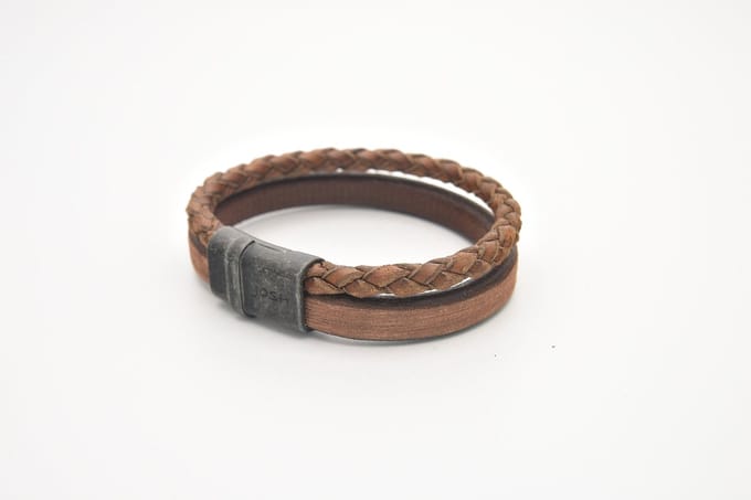 Josh-9264-Armband-Cognac-Heren-21,5cm