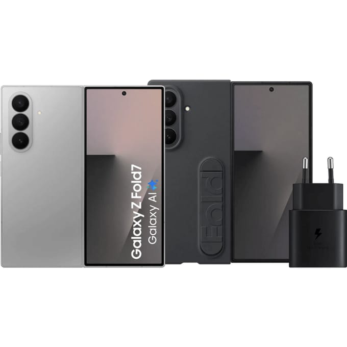 Samsung Galaxy Z Fold 7 256GB Zilver 5G + Accessoirepakket