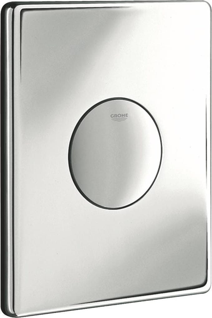 Grohe Skate Bedieningsplaat - enkelspoeling - verticaal/horizontaal - chroom