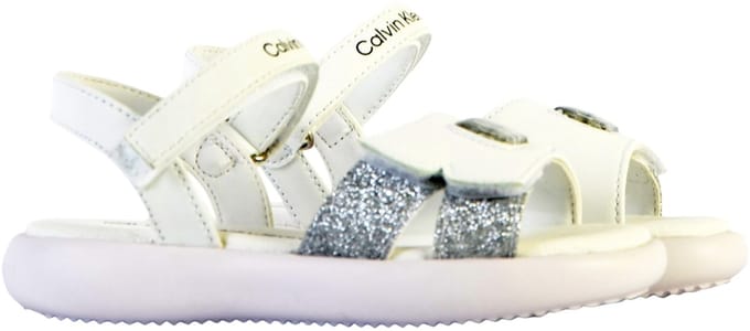 Kindersandalen met klittenband in jeanslook V3A2-8050
