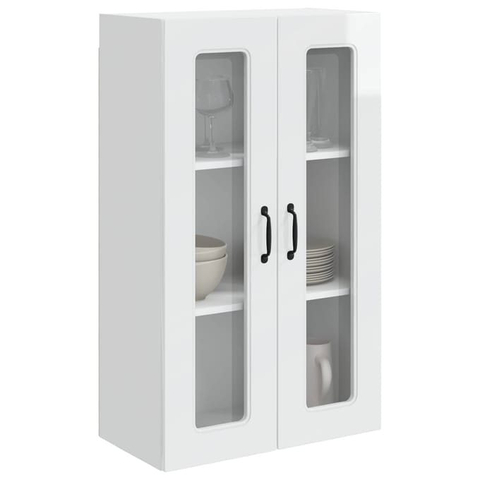 vidaXL - Vaatwasserpaneel - Kalmar - Hoogglans - wit - 60 - x - 31 - x - 100 - cm