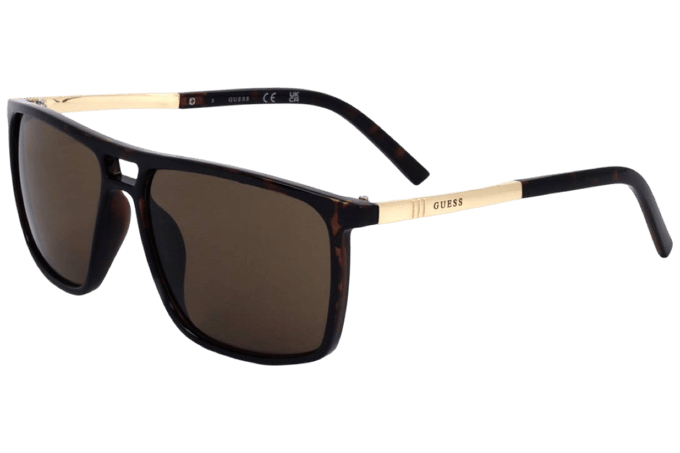 Guess GF0236/S 52E Zonnebril - Heren - Bruin