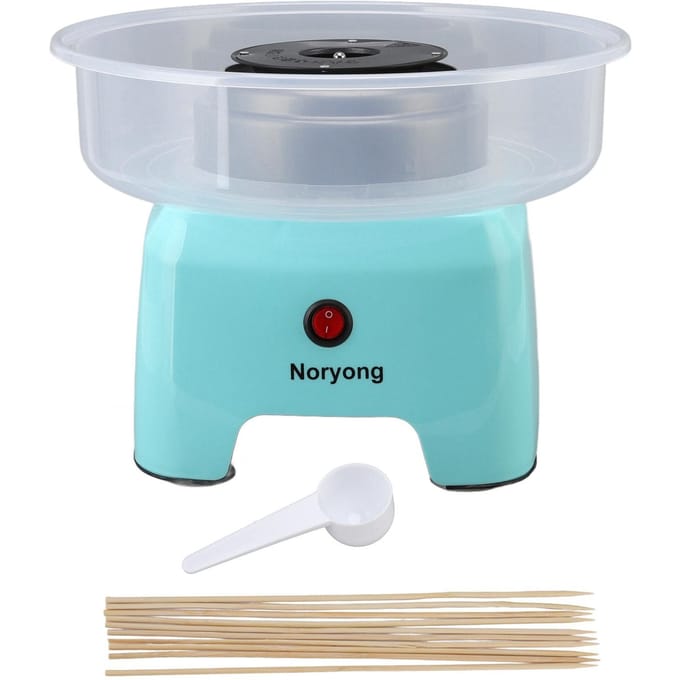 450W Suikerspinmachine Zelfgemaakte Elektrische Suikerspinmaker voor Kinderverjaardagen L white