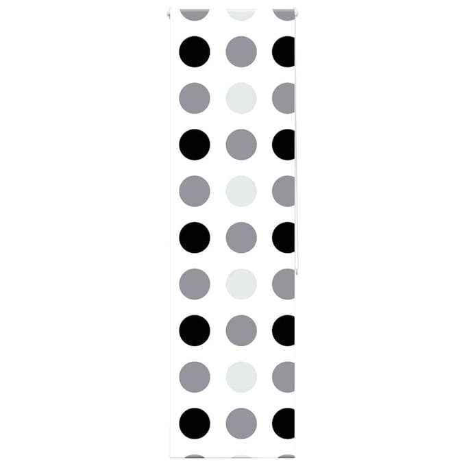 vidaXL - Doucherolgordijn - 60x240 - cm - stofbreedte - 56 - cm