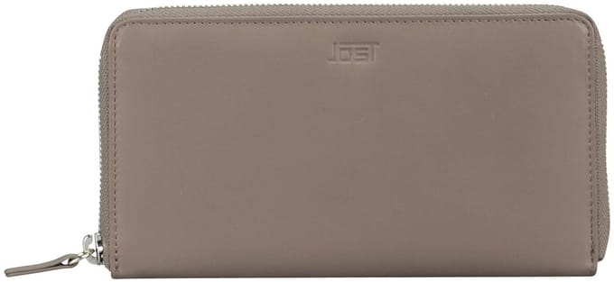 JOST Leren portemonnee Arva Slg Wallet Malt Taupe