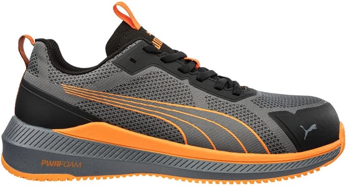 Puma werkschoenen S1PS 64500 Slide grijs/oranje