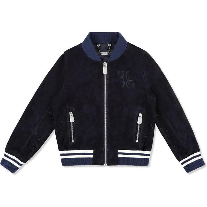 Leren Bomber Double B