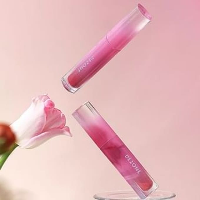 DEZONE - Watery Mist Lip Gloss - 6 Colors K04 Rose - 2.9g