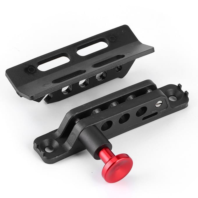 Support d'extincteur réglable pour Jeep Wrangler Sport JK SaharaRed black