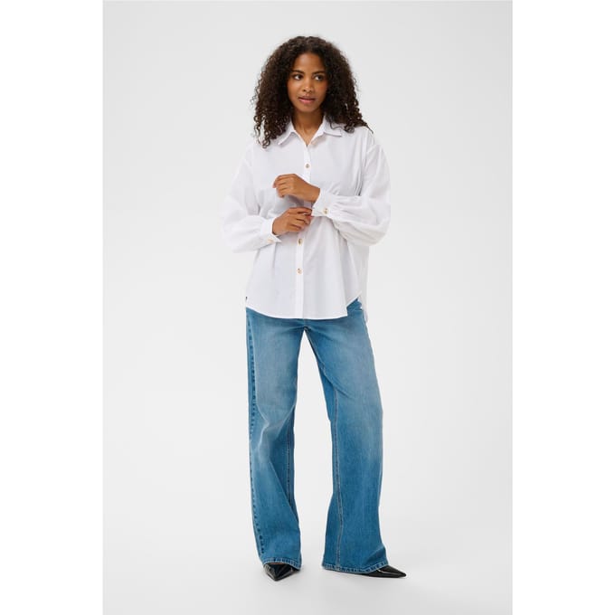 Damesblouse met lange mouwen KAFFE KANoella