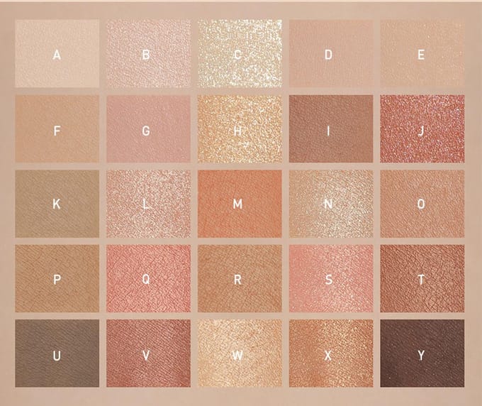 Palette de couleurs multi-yeux 3CE PRO #MUSEDAY beige