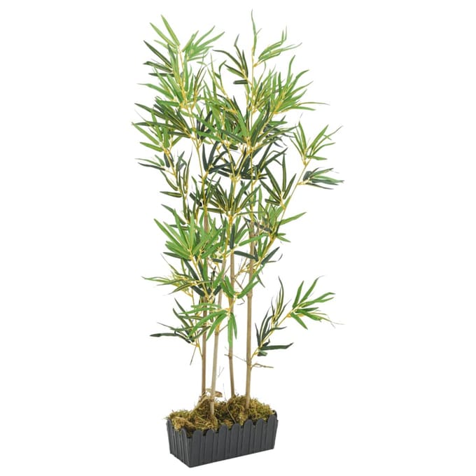 vidaXL - Kunstplant - bamboe - 552 - bladeren - 120 - cm - groen