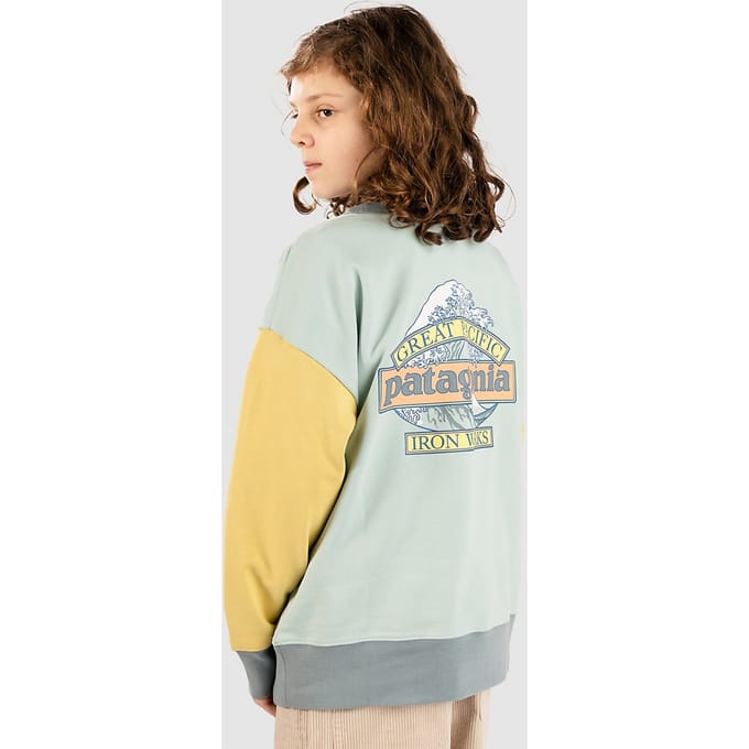 Patagonia Crew Kids Sweater blauw
