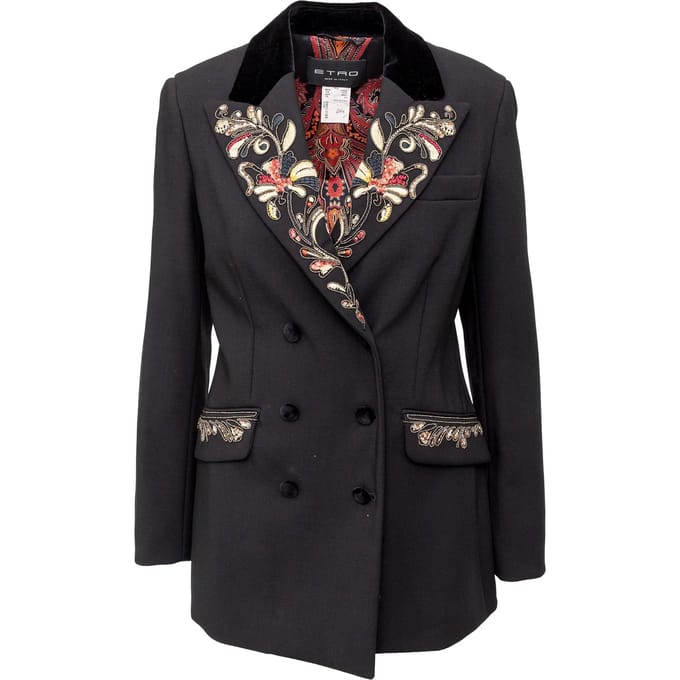 Etro Geborduurd Blazer - '10s