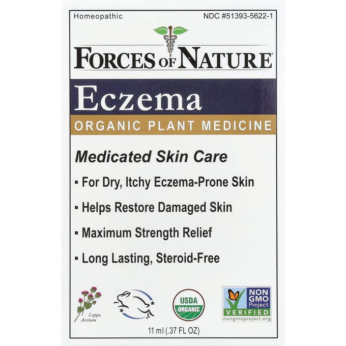 Forces de la nature, eczéma, médecine botanique biologique, 11 ml (11 ml)