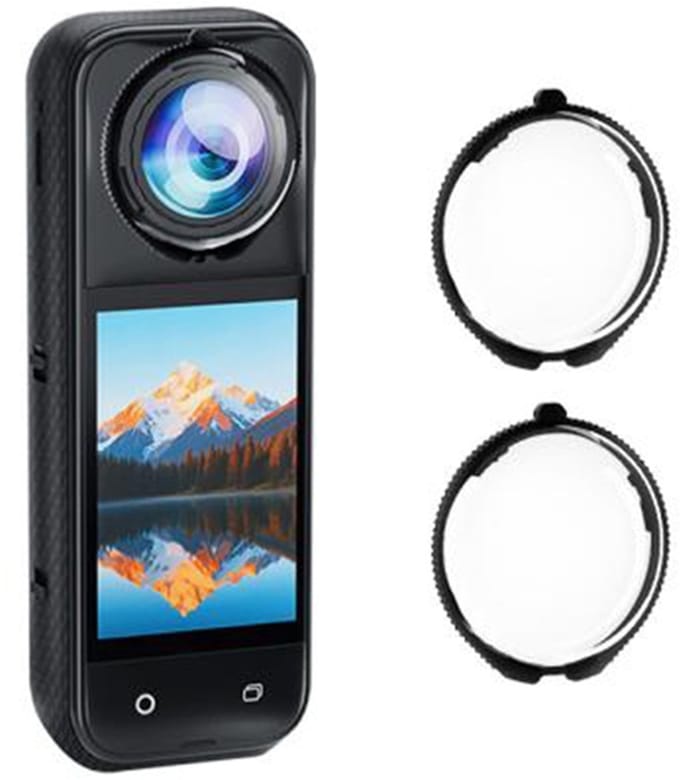 Puluz Lens Cover Voor Insta360 X5 Camera Lens Bescherming Tegen