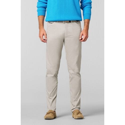 Meyer Broek Chicago Ultralight Organic Cotton Two-Way Stretch Micro Texture Stone / male