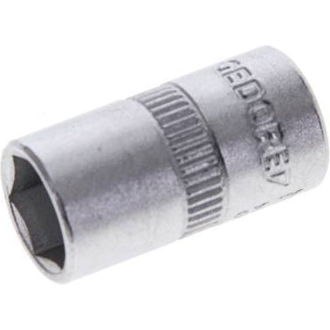 1/4" Gedore Dopsleutel voor 9mm Buitenzeskantbouten