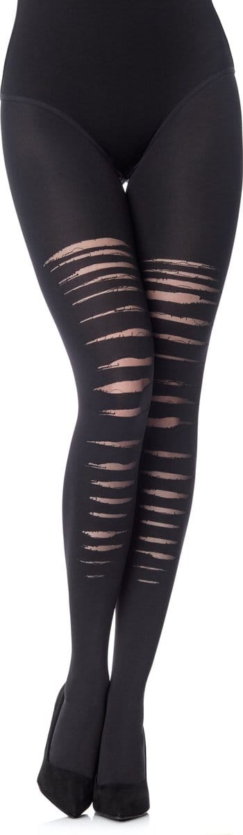 Merry Style Dames Panty - 80 DEN - Halsterloos - Polyamide - MS-GB-403 - Zwart - S
