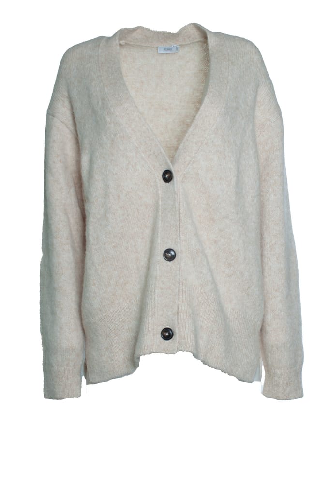 Dichte, beige cardigan