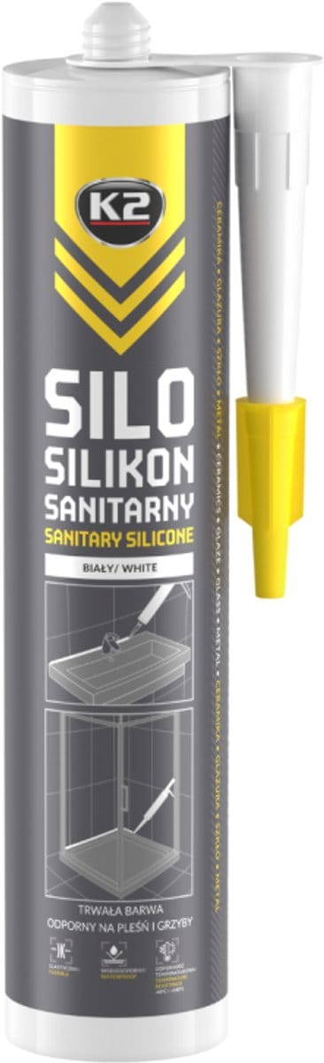 K2 SILO - Sanitair Siliconen - Wit - 300ml