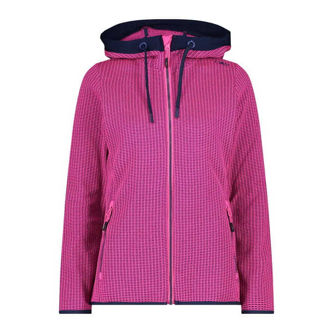 Dames fleece met capuchon CMP