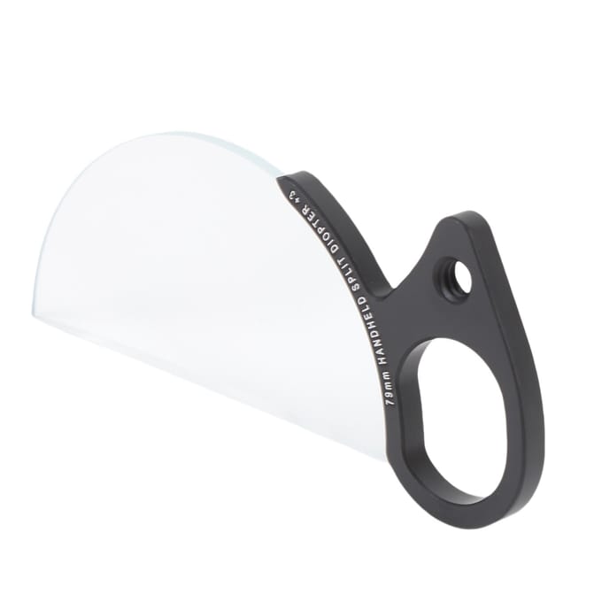 Handheld Split Diopter Lens Filter Camerafilter Accessoires Fotografie Halfrond Voorgrond white